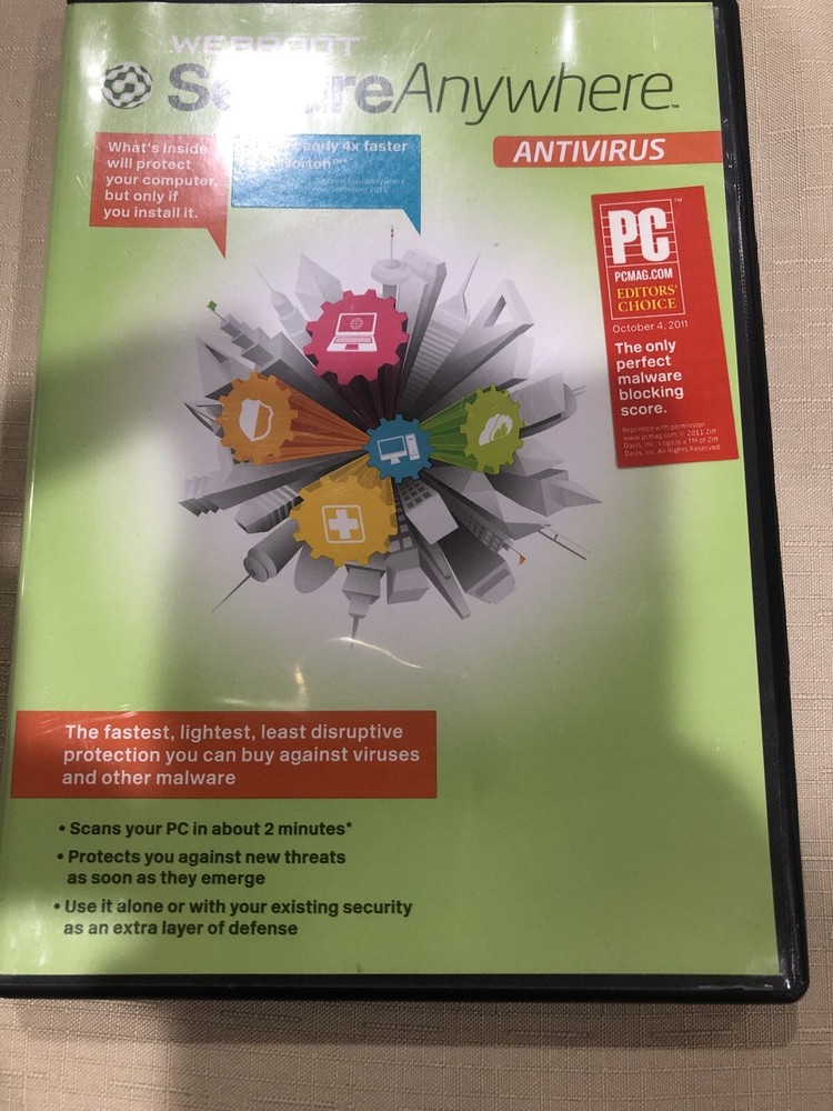Webroot Antivirus 2012 for Windows 8087392