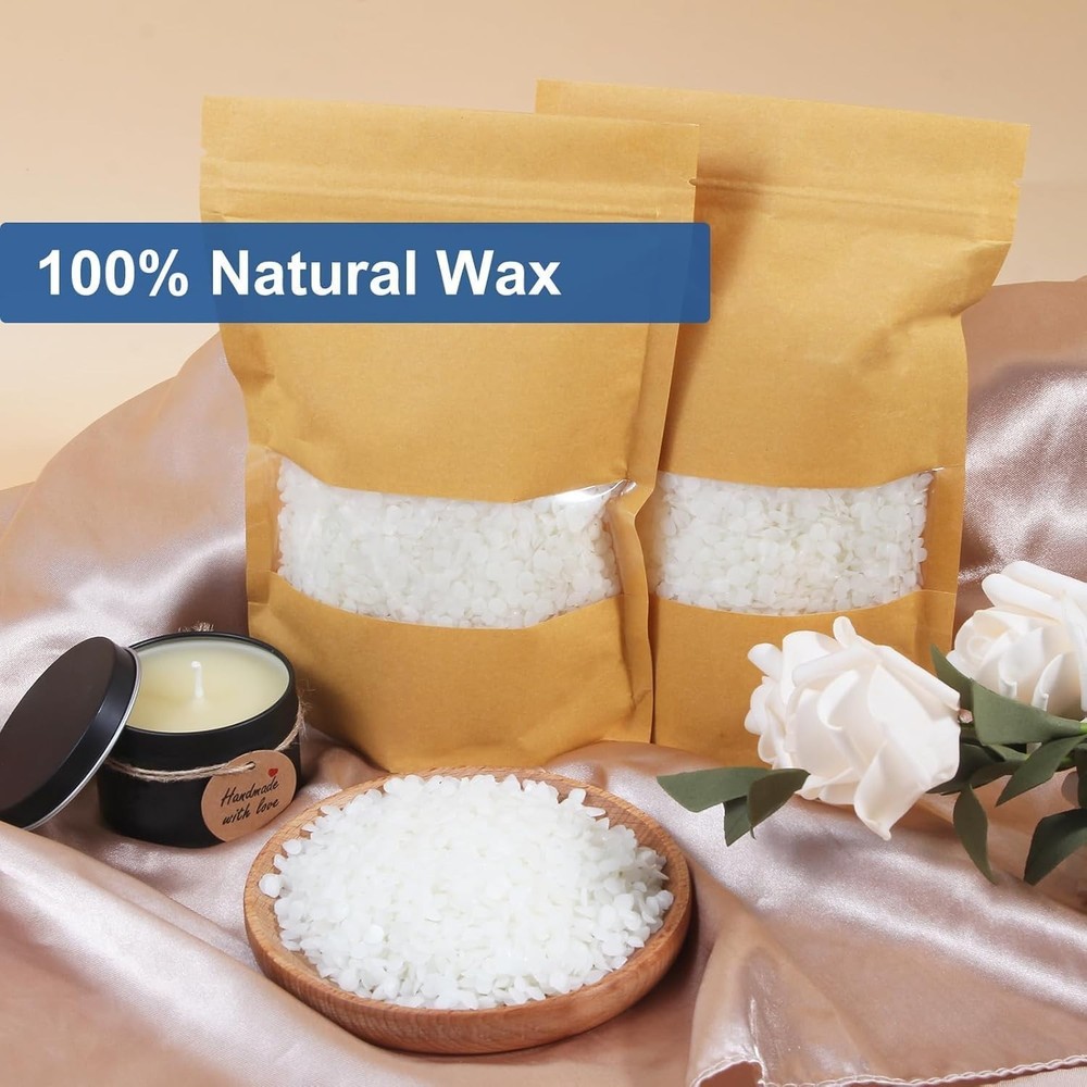 Beginner Friendly Candle Making Kit with Wicks, Jars, and Essential Oils