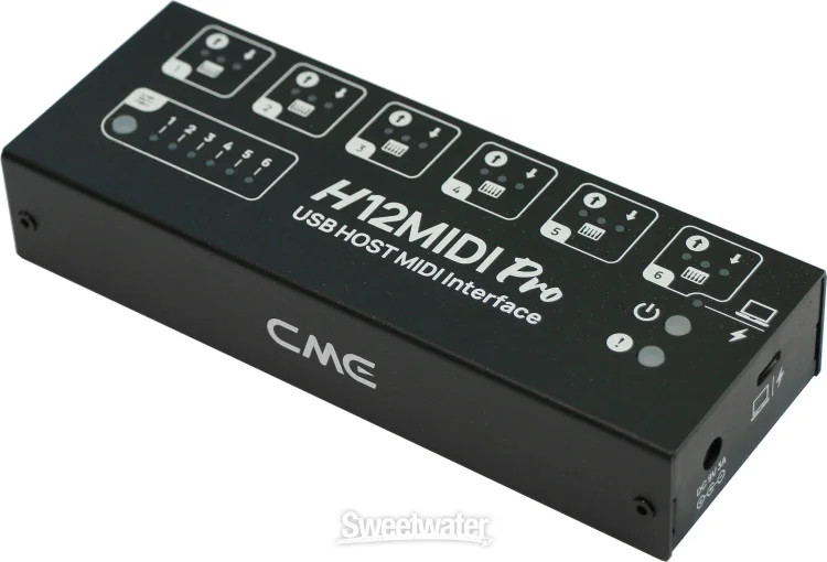 CME Pro H12MIDI Pro USB Host MIDI Hub