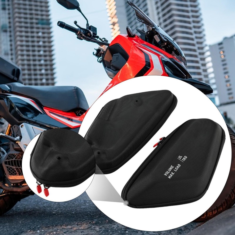 2x Motorcycle Side Frame Bag Framework Package Waterproof Bag Storage Package