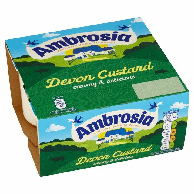 Ambrosia Devon Custard Pots - 4 x 125g