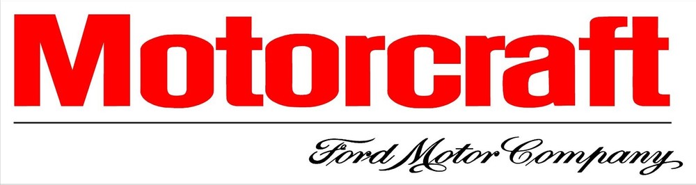 #3829 (1) 4.5" Ford Motorcraft Script Decal Sticker LAMINATED