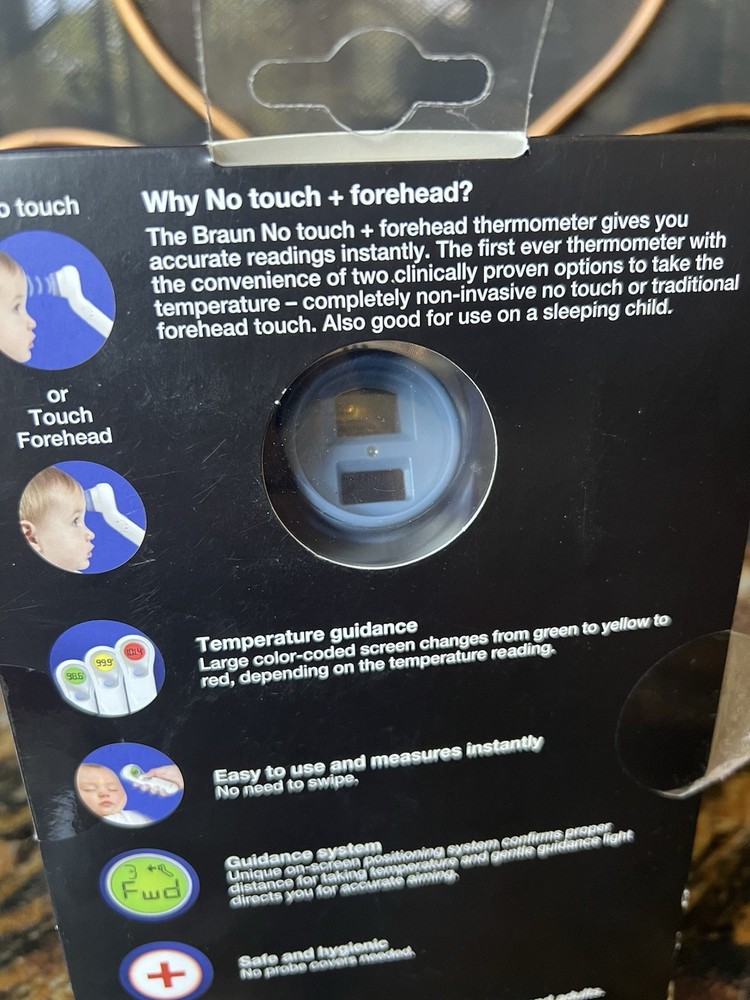 Braun No Touch Plus Forehead Digital Thermometer