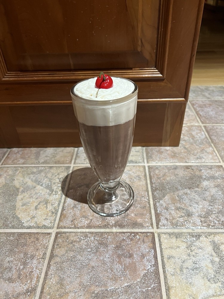 Fake Chocolate Sundae