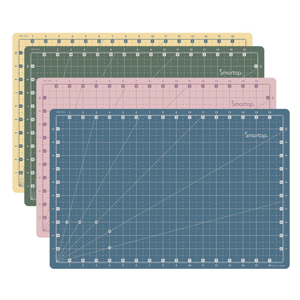 18"x12" 5 layers cutting mat, Self-healing function, Double-faced,Non-slip No...