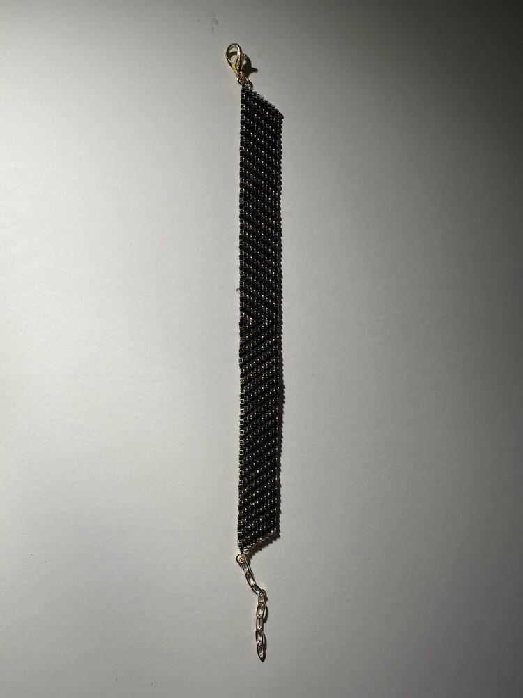 Black And Gold Handmade Bracelet