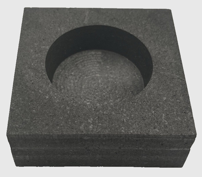 Graphite Ingot Mold For Casting 15 oz Gold Round