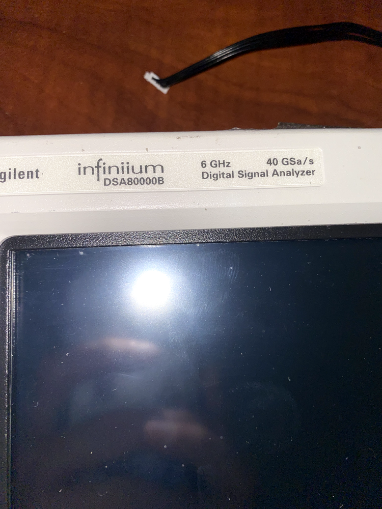 Agilent DSA80000B Front Display Panel *AS SHOWN*