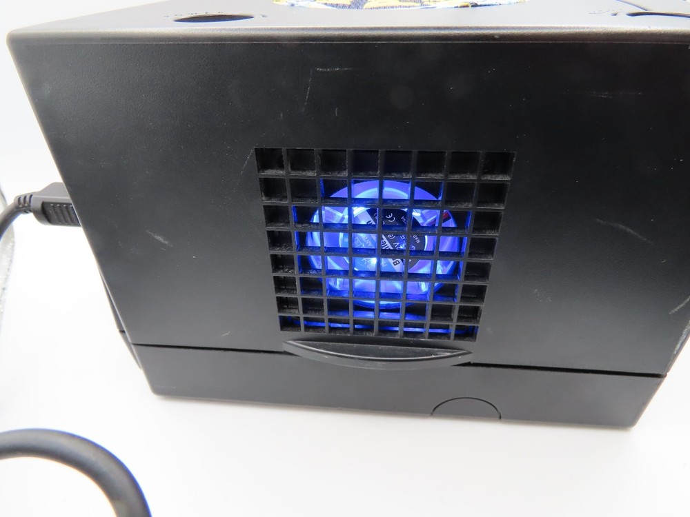Nintendo GameCube LED BLUE Lights Fan Assembly Blue light Modification