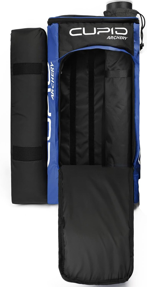 Takedown Recurve Bow Case with Foam Padding & Arrow Tube - Archery Backpack