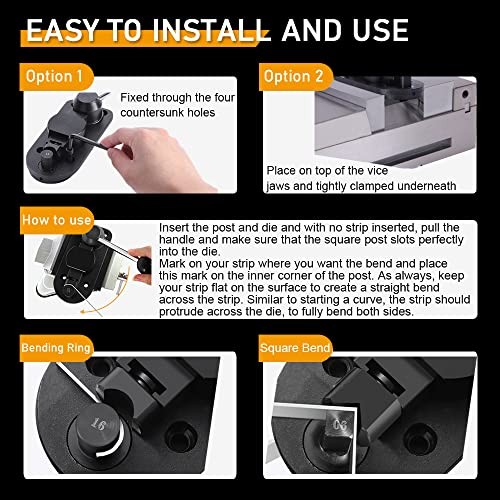 Ring Bender Ring Bending Tool for Spoon Rings Jewelry Making Ring Bender Kit