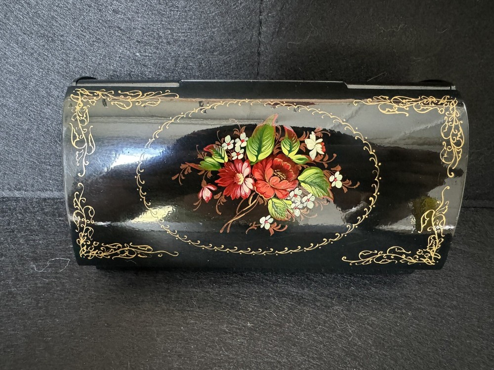 Vintage Hand Painted Pen Holder