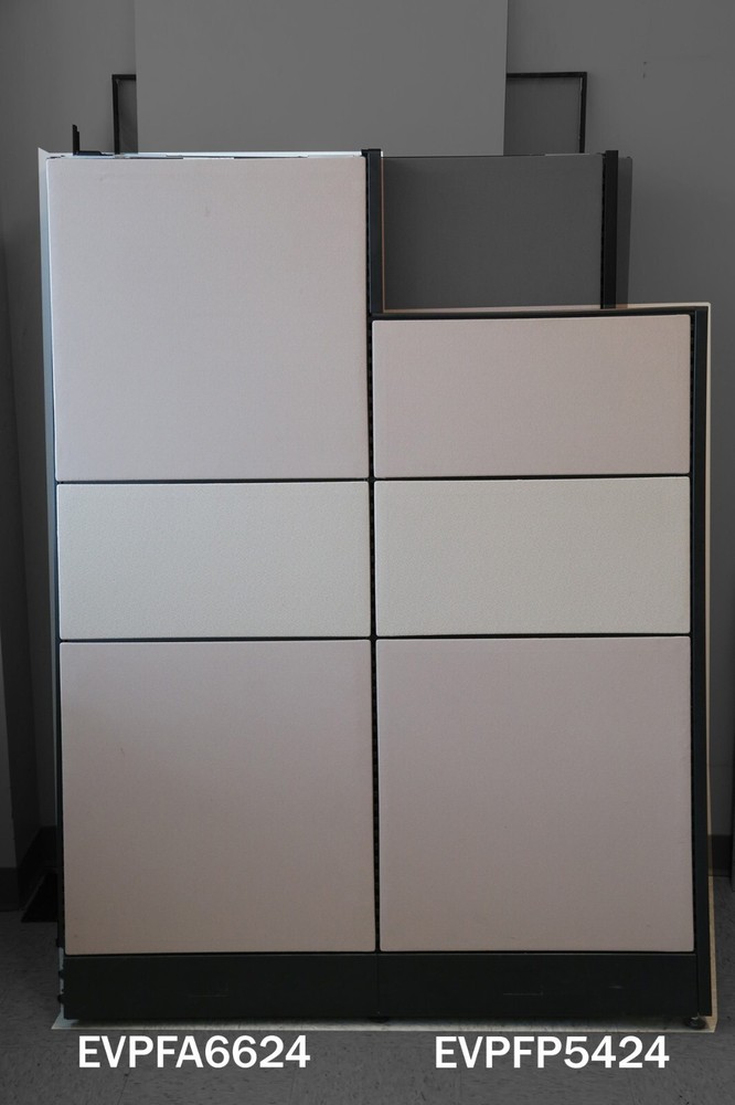 Evolve Systems Two Color Cubicle Wall Panels, Used, from non-smoking office