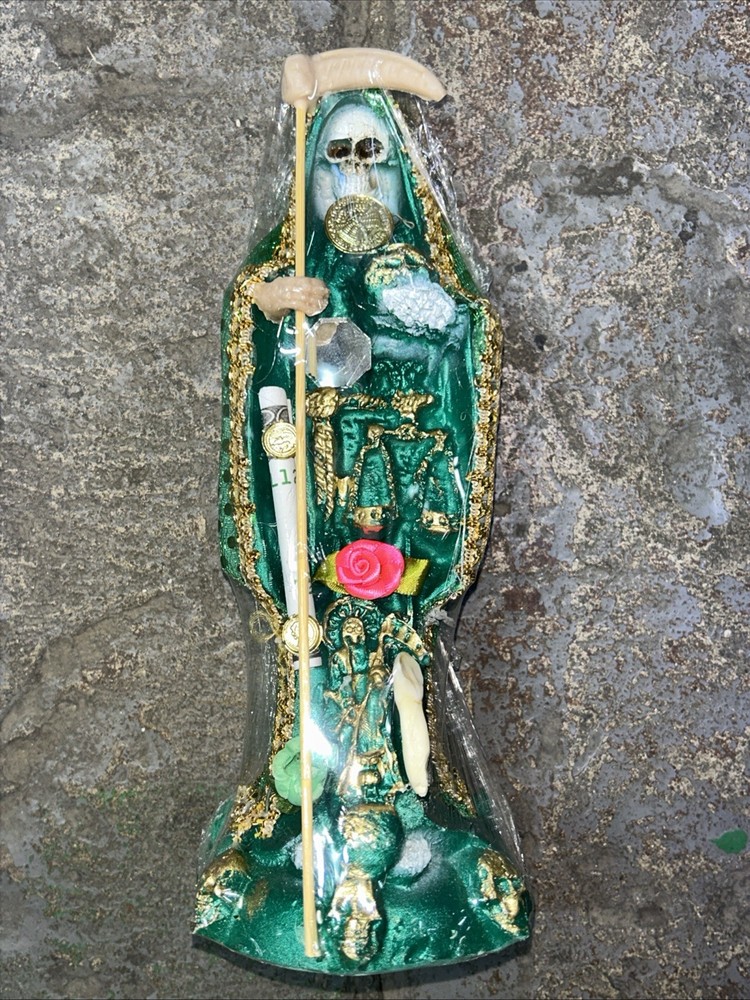Santa Muerte Green 9in Fixed