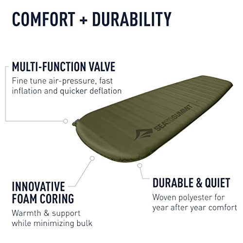 Camp Plus Self-Inflating Foam Rectangular - Large (79 x 25 x 3 inches)