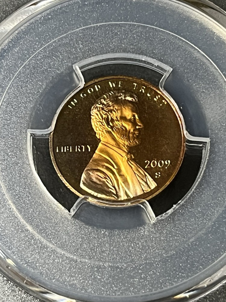 2009 s formative lincoln cent proof 68 RD DCAM TONED