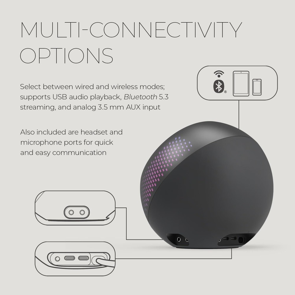 Creative Pebble X Plus 2.1 Bluetooth Speaker System 15 W RMS Black