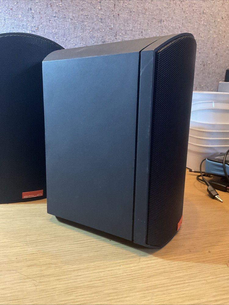 B&W Rock Solid Sounds Speaker Pair Worthing England