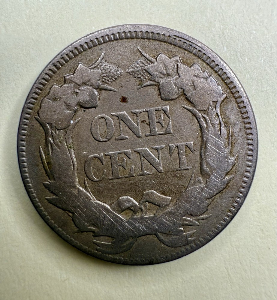 1857 Flying Eagle Cent • Classic Circulated Early Small Cent