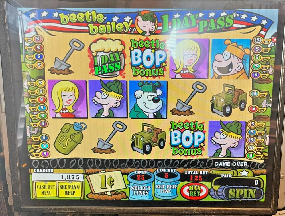 IGT I-game Beetle Bailey Game Software