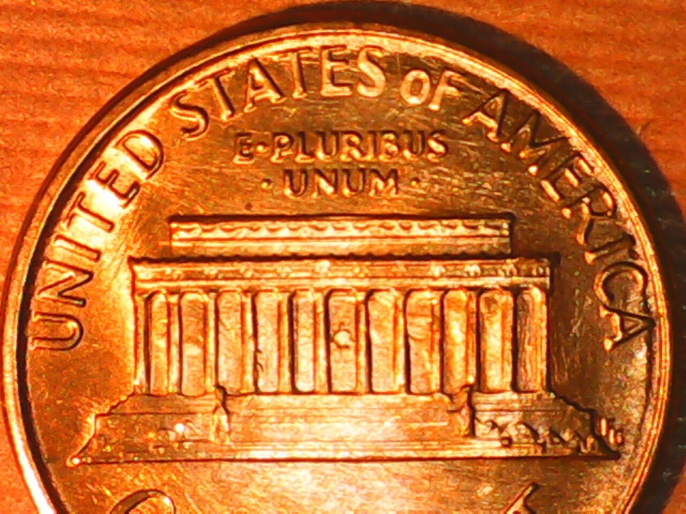 1988 Penny Struck Through Grease Reverse