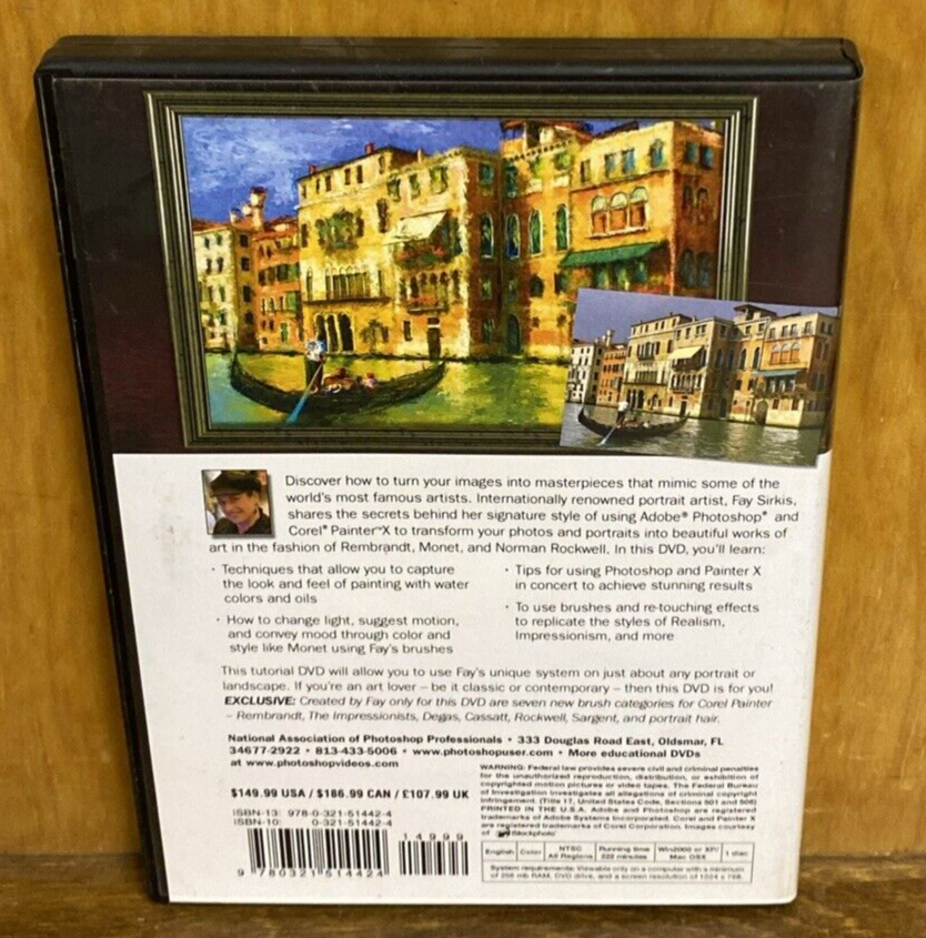 A Celebration Of Art ! Wedding Portraits Faces Tutorial DVD Adobe Painter