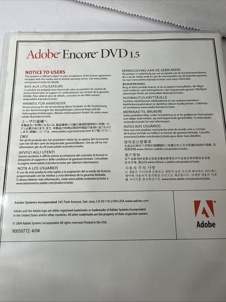 Adobe Encore DVD Full Version Windows With Serial Number