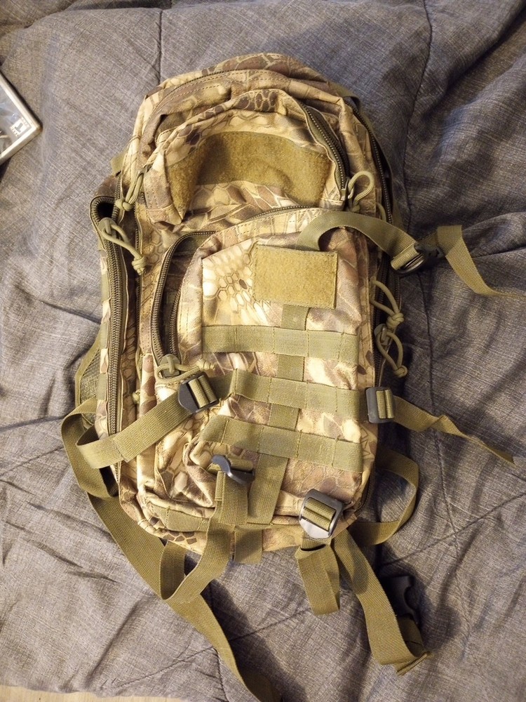 Camo Hiking Backpack