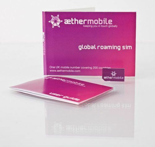 Aether Mobile Global Roaming International Cell SIM Card