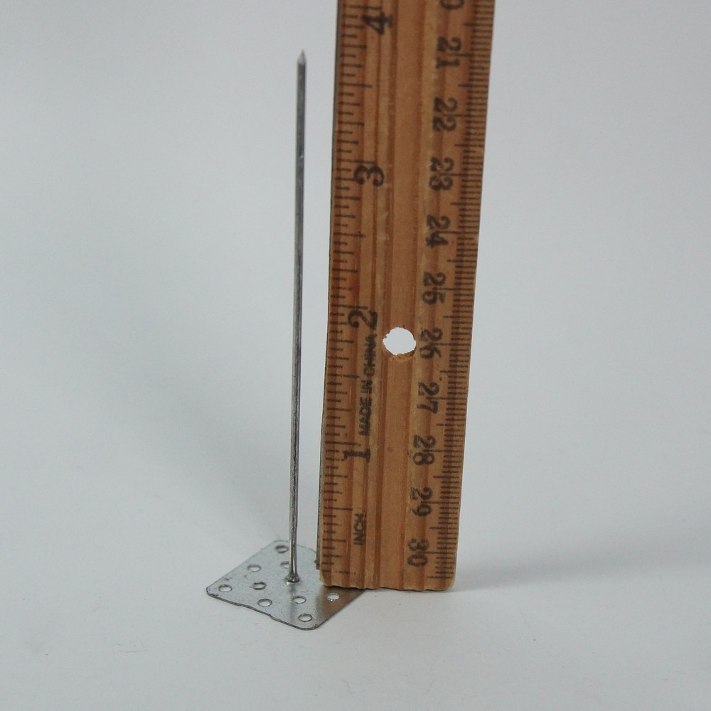 100pcs Insulation Board Fixing Nails 100mm (4") with 20mm (0.8") Base & Washers