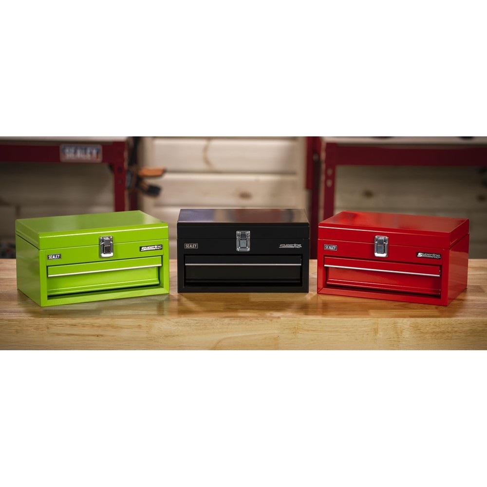 Sealey APMTB2 1 Drawer Mini Toolbox Black