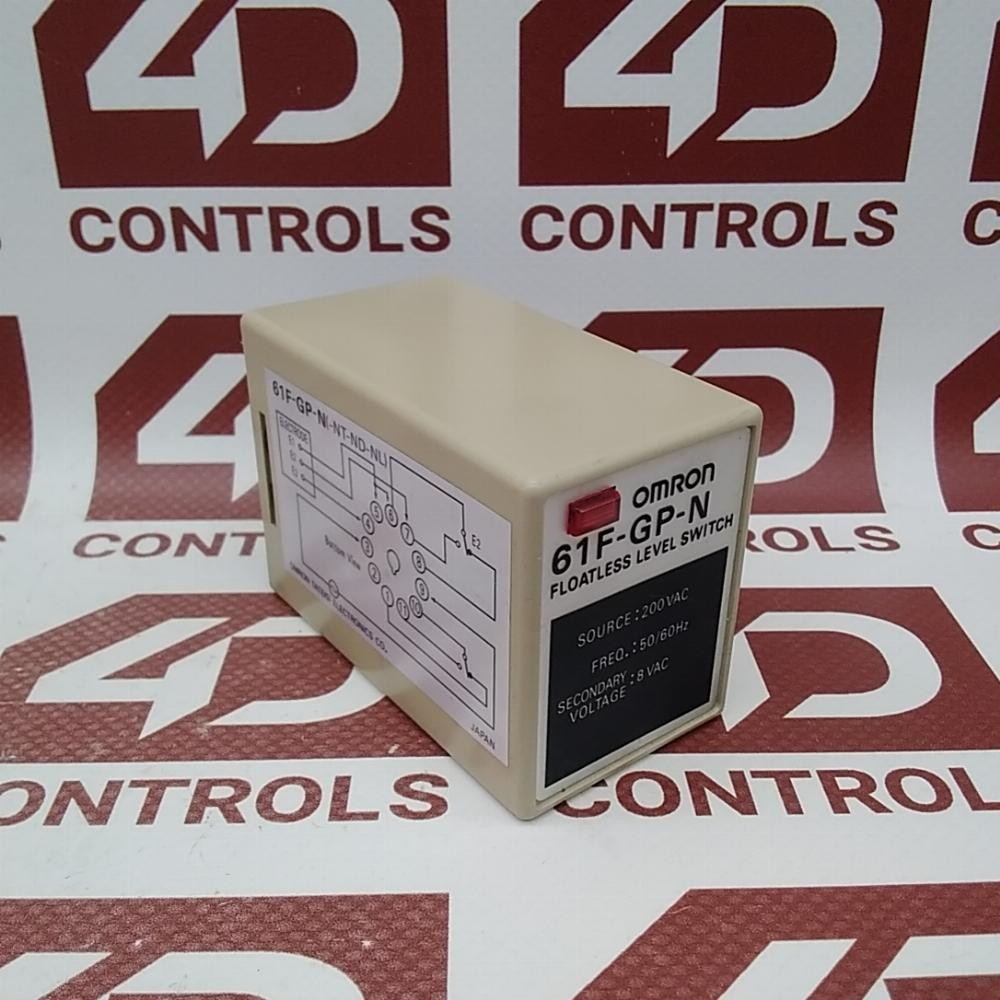 61F-GP-N-200VAC | Omron | Floatless Level Switch, Plug In Type, 11 Pins, Used
