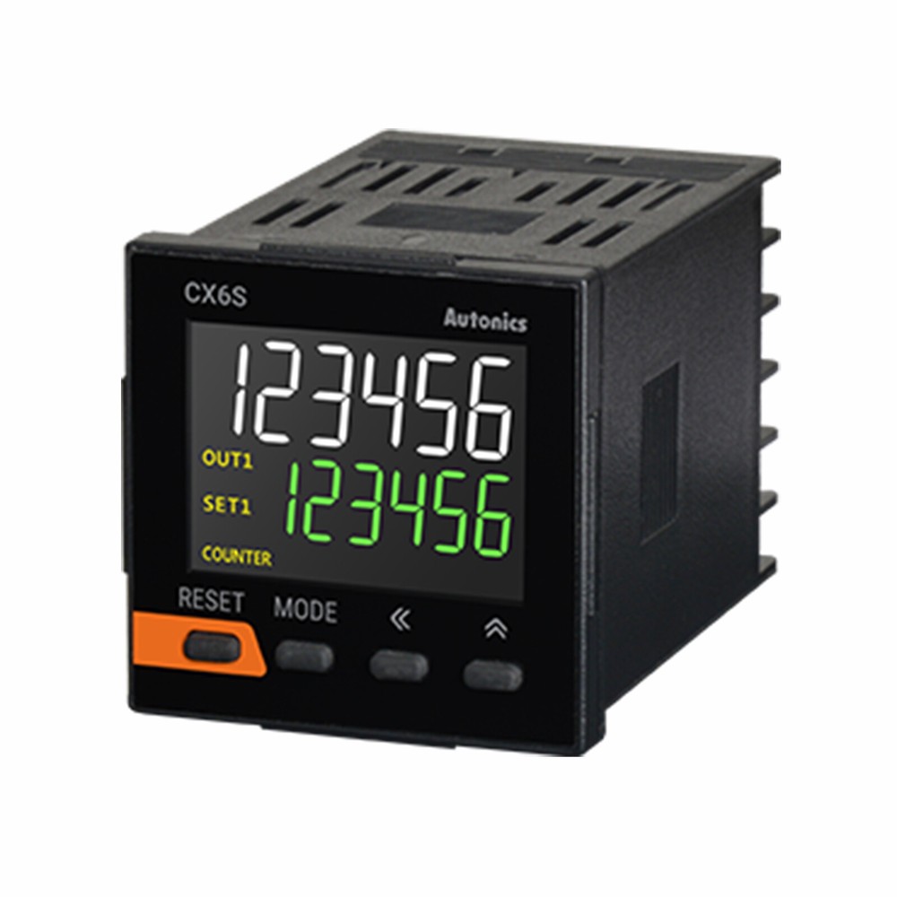 Autonics CX6S-2P4 Counters Standard type New 1PCS