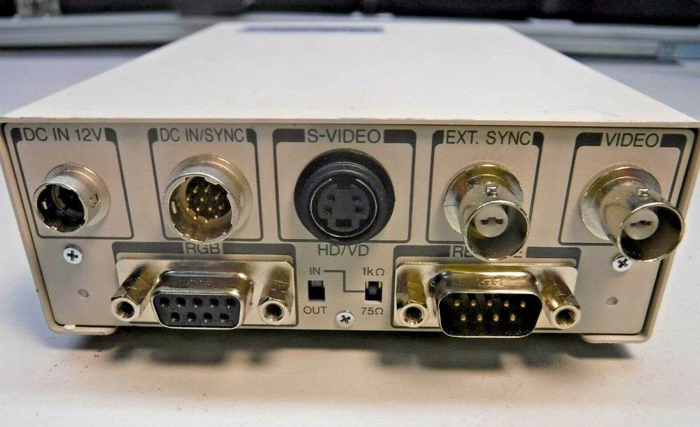 Dage MTI, DC330, CCD Color Microscope Camera Controller Unit, Not Tested