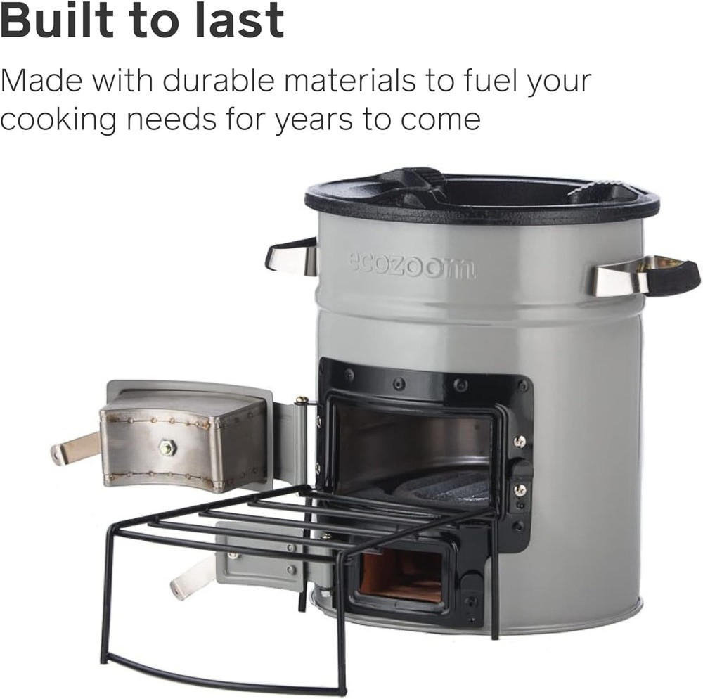 EcoZoom Rocket Stove Wood Charcoal Heavy
