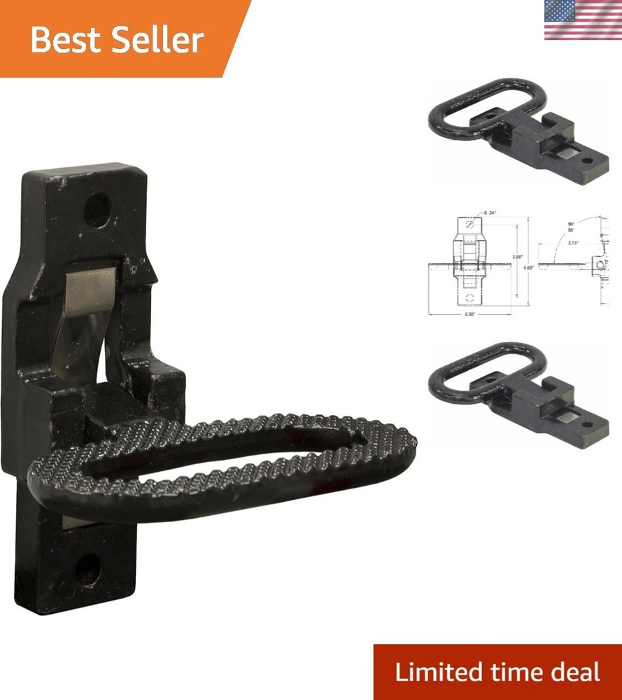 Durable Multi-Purpose Vehicle Step with Black Finish - Safe & Convenient Access