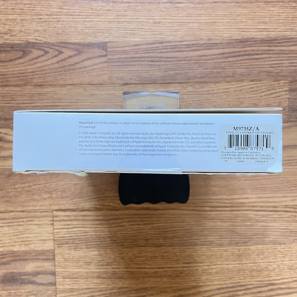 Apple Final Cut Express HD Media Set (Upgrade)