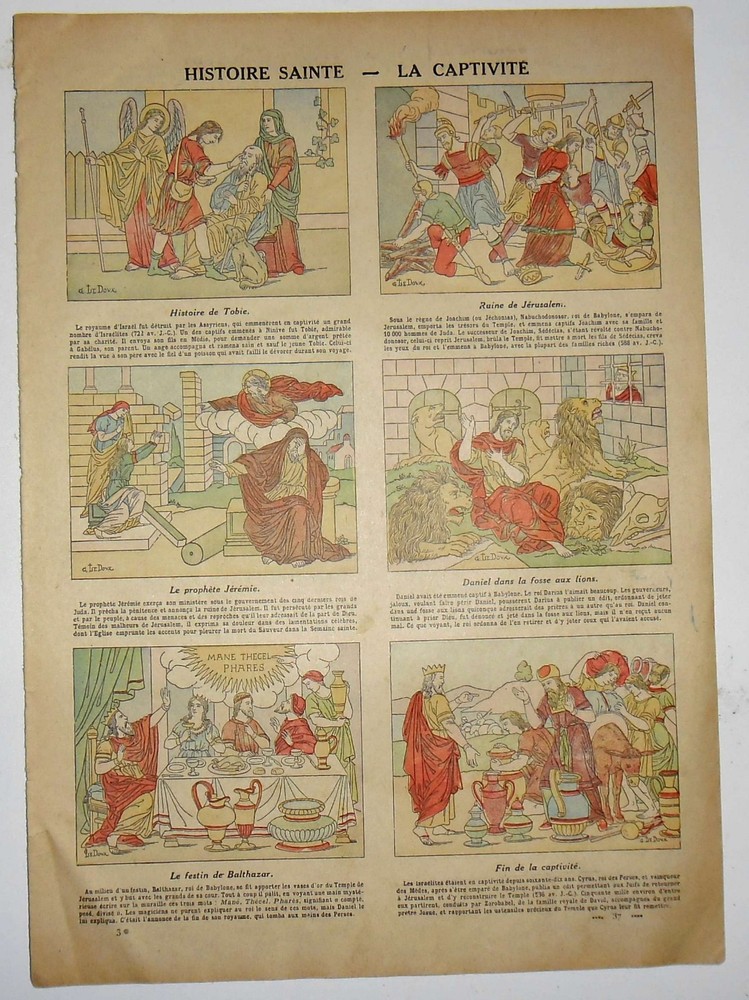 Engraving Holy History - The Captivity