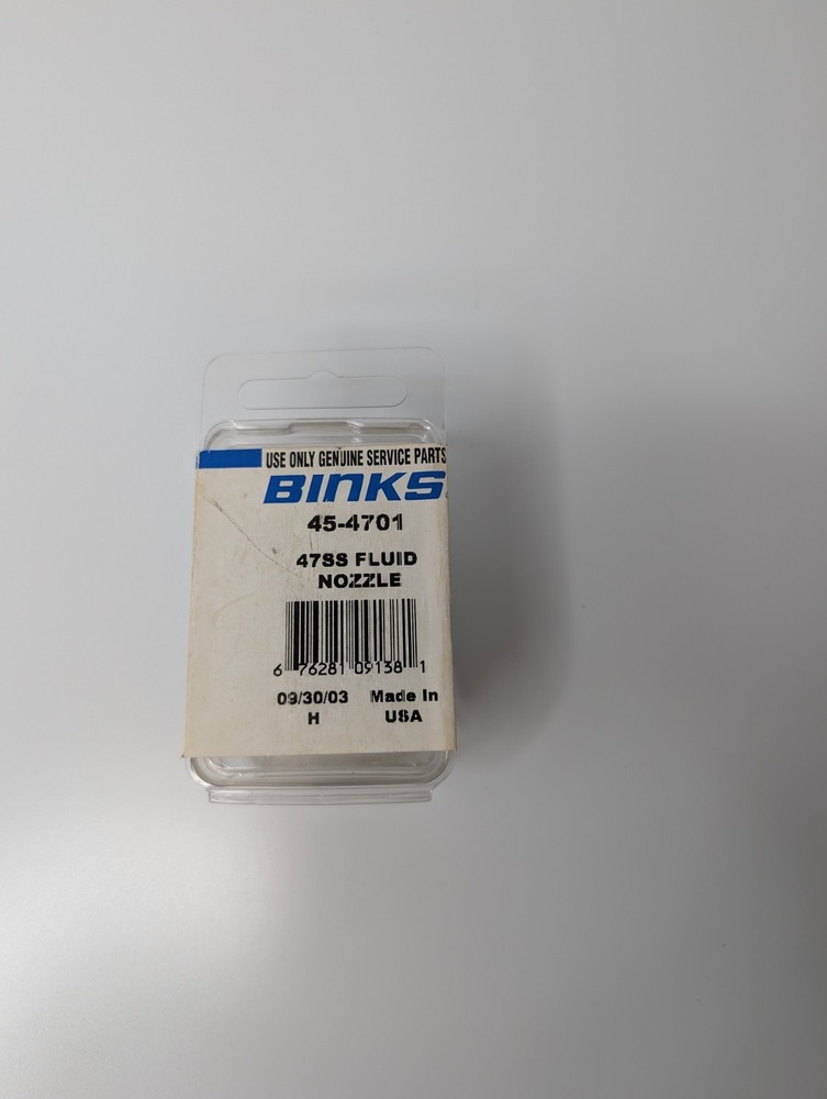 Binks 45-4701 47SS Fluid Nozzle