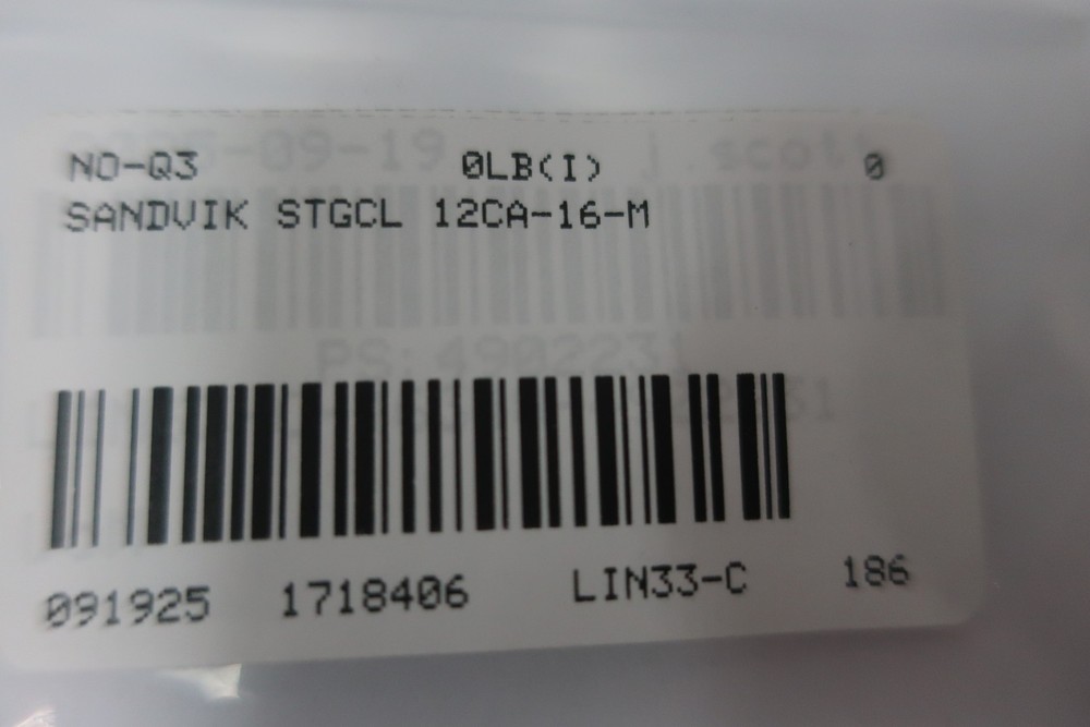 Sandvik STGCL 12CA-16-M Tool Holder
