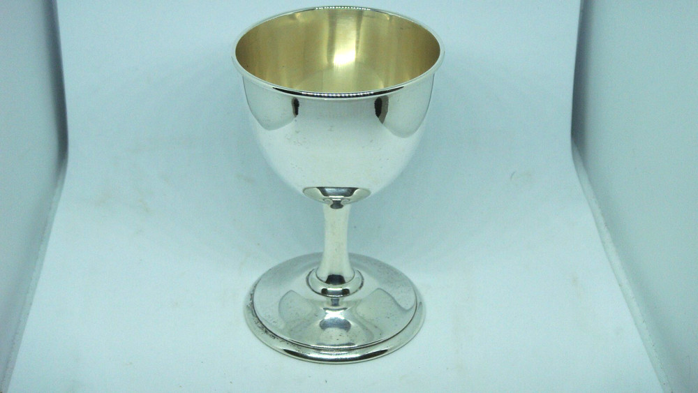 VINTAGE WATSON 4" STERLING SILVER GOBLET 1.9