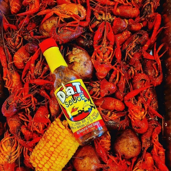 Dat Sauce Hot All-Purpose Sauce 5 oz (Pack of 3)