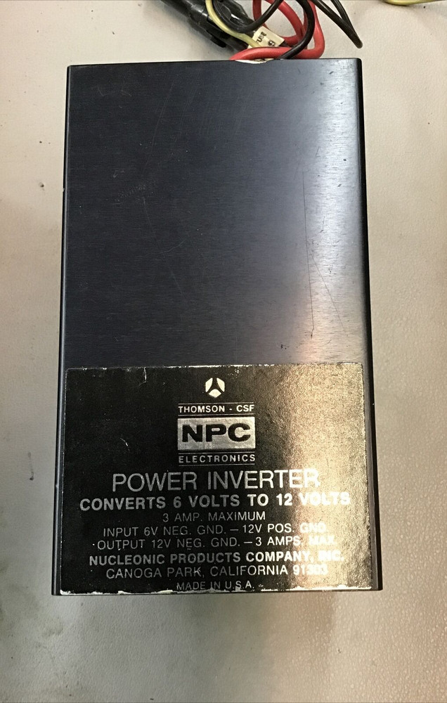 NPC Electronics Model 612 POWER INVERTER (b160)