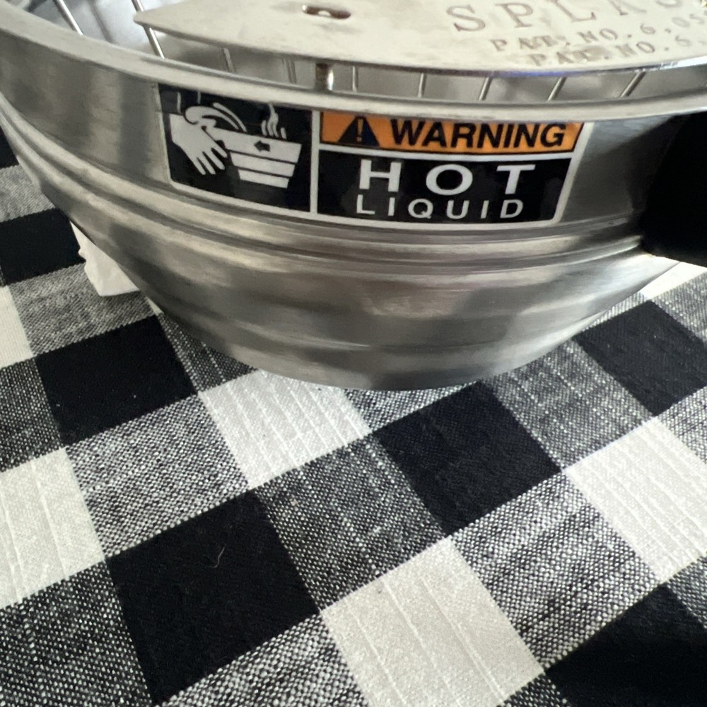 *Bunn Coffee *Replacement SPLASHGUARD Brewer Funnel Filter Basket *Stainless