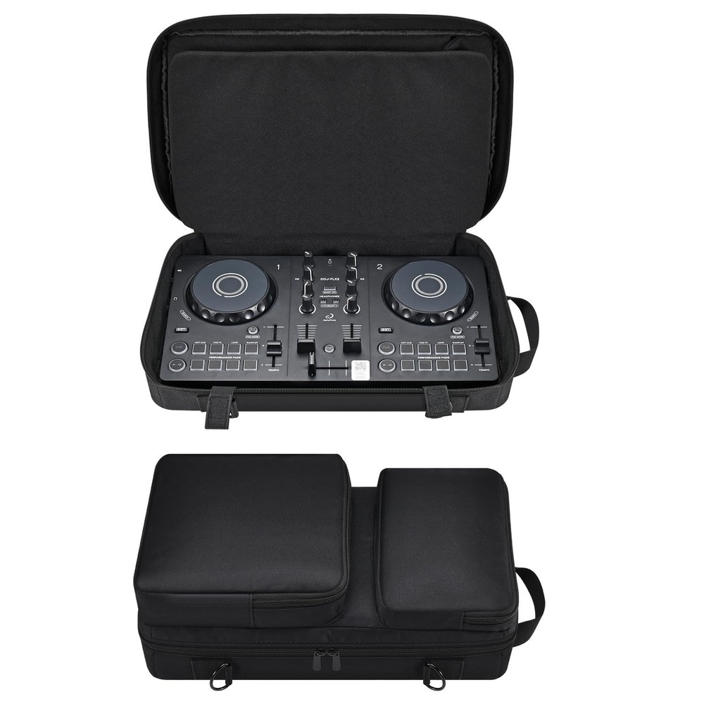 DJ Controller Case for AlphaTheta DDJ-FLX2 / Hercules Inpulse 200/200 MK2 / P...