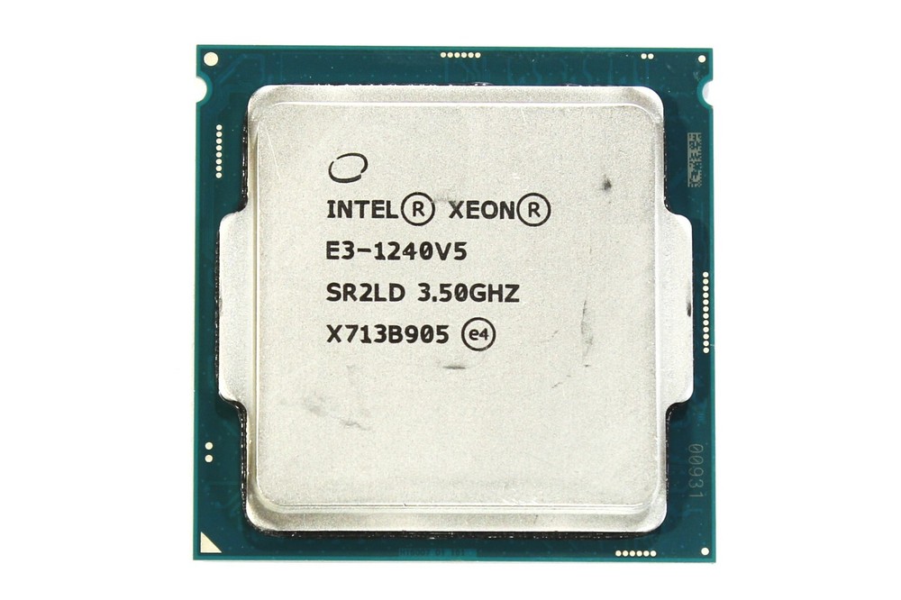Intel Xeon E3-1240V5 | SR2LD | 3.5GHz | Quad Core | LGA1151 | CPU Processor