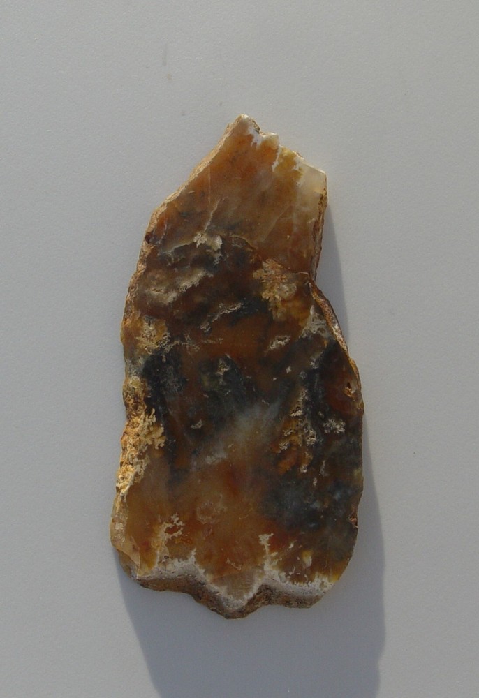 Graveyard Point Plume Agate Lapidary Slab 1210