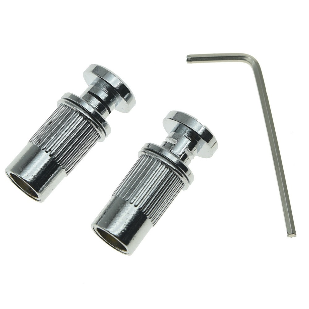 Guitar Bridge Locking Tailpiece Mounting Studs Locking Posts w/ Metric Threads