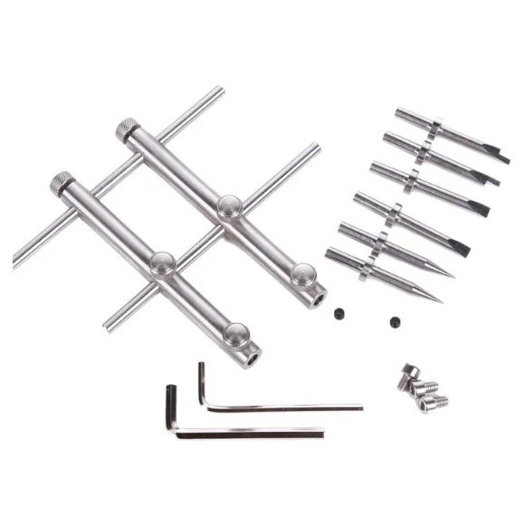 Universal Camera Spanner Wrench Repair Tool Kit with Multiple Tips