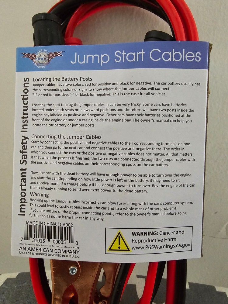 Jump Start Cables